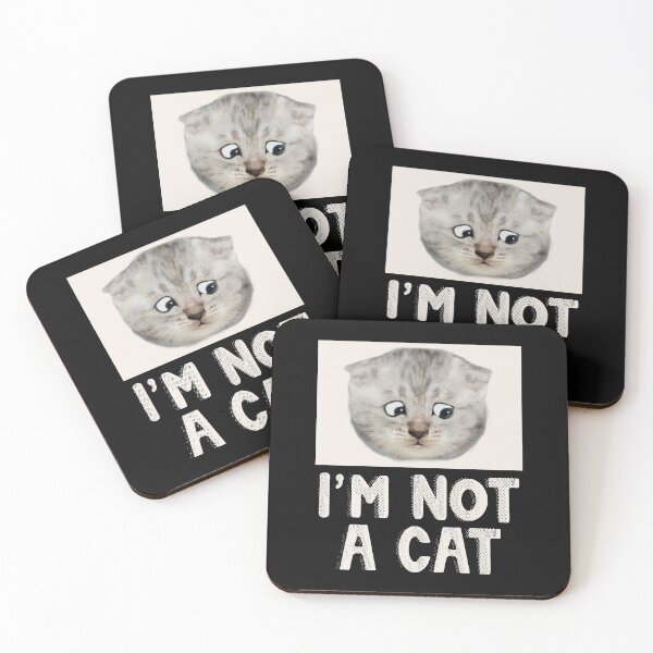 Item preview, Lawyer Cat Filter I am here live I am not a cat funny kitten face online hearing call meme designed and sold by alenaz.