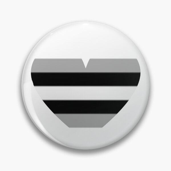 Item preview, Pride Flag Heart - Allosexual Pride - White Background designed and sold by thesassypanda.