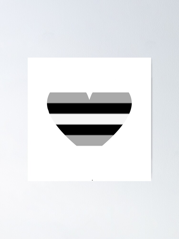 Pride Flag Heart Allosexual Pride White Background Poster For Sale By Thesassypanda 9343