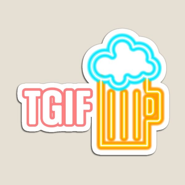 Item preview, TGIF designed and sold by ArtVisualDesign.