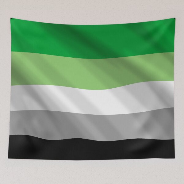 Item preview, aromantic pride LGBT flag designed and sold by elgreko.