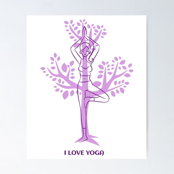 Item preview, I Love Yoga designed and sold by pradeeprajput.