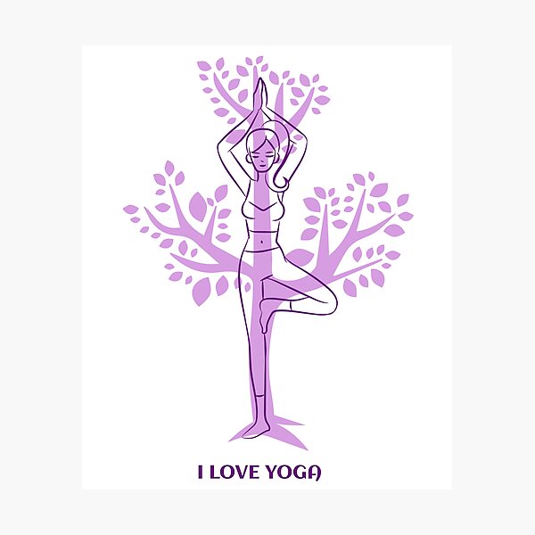 Item preview, I Love Yoga designed and sold by pradeeprajput.