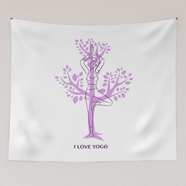 Item preview, I Love Yoga designed and sold by pradeeprajput.