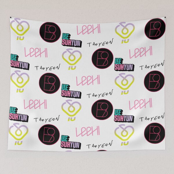 Item preview, Prettiest K-Pop Girl Soloists Logos - Sticker Pack designed and sold by artsycore.