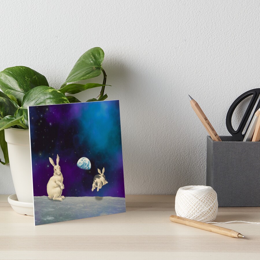 Item preview, Art Board Print designed and sold by Prawny.