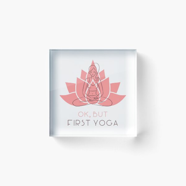 Item preview, OK But First Yoga designed and sold by pradeeprajput.