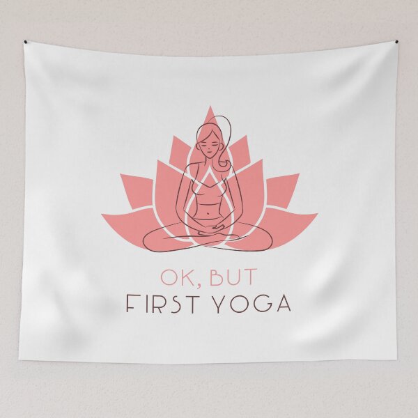 Item preview, OK But First Yoga designed and sold by pradeeprajput.