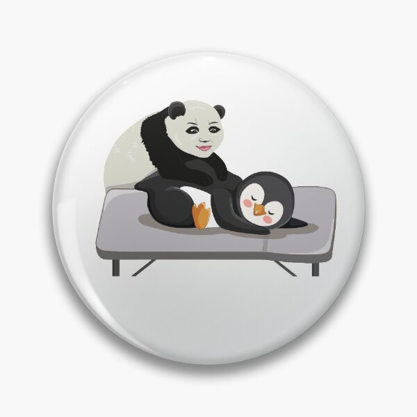 Artikelvorschau, Der Pinguin liebt Massage von Panda entworfen und verkauft von Stickow.