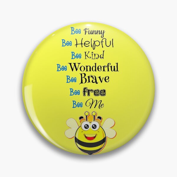 Item preview, Bee Funny, Helpful, Kind, Wonderful, Brave, Free, Me designed and sold by HappyRoz75.