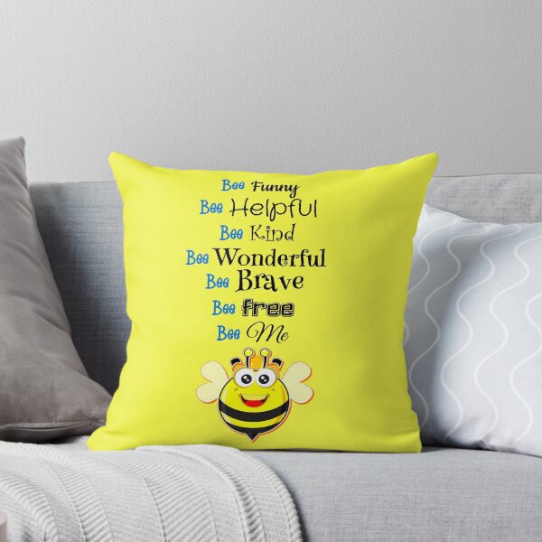 Item preview, Bee Funny, Helpful, Kind, Wonderful, Brave, Free, Me designed and sold by HappyRoz75.