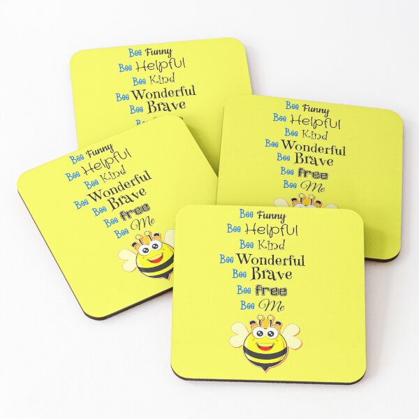 Item preview, Bee Funny, Helpful, Kind, Wonderful, Brave, Free, Me designed and sold by HappyRoz75.