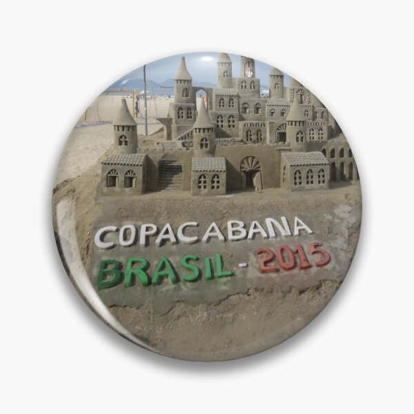 Item preview, Rio Brazil, Ipanema Beach, Copacabana Beach, Sand Sculpture, 2015  designed and sold by StrongJourneys.