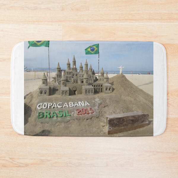Item preview, Rio Brazil, Ipanema Beach, Copacabana Beach, Sand Sculpture, 2015  designed and sold by StrongJourneys.