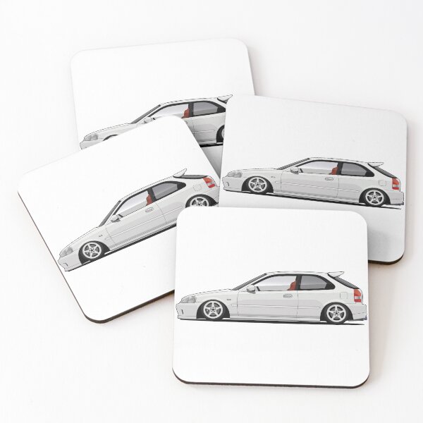 Item preview, Civic EK9 white designed and sold by OlegNaches.