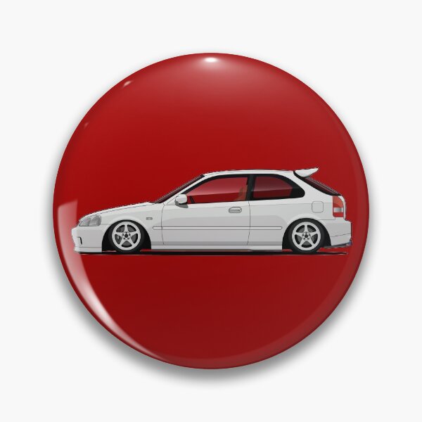 Item preview, Civic EK9 white designed and sold by OlegNaches.