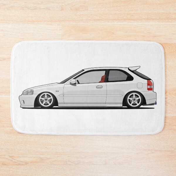 Item preview, Civic EK9 white designed and sold by OlegNaches.