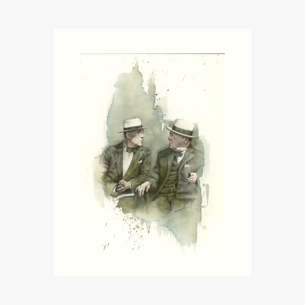 A Meeting of Allies Art Print