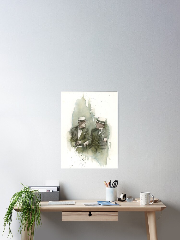 Thumbnail 2 of 3, Poster, A Meeting of Allies designed and sold by mindofwaterc.