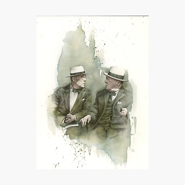 A Meeting of Allies Photographic Print