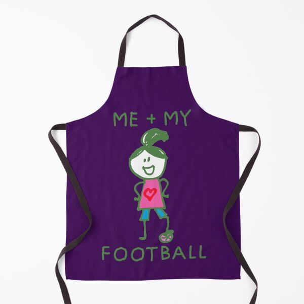 Item preview, Stick Peeps ME + MY FOOTBALL (girl) kids kid children child active designed and sold by SolidEarthArt.