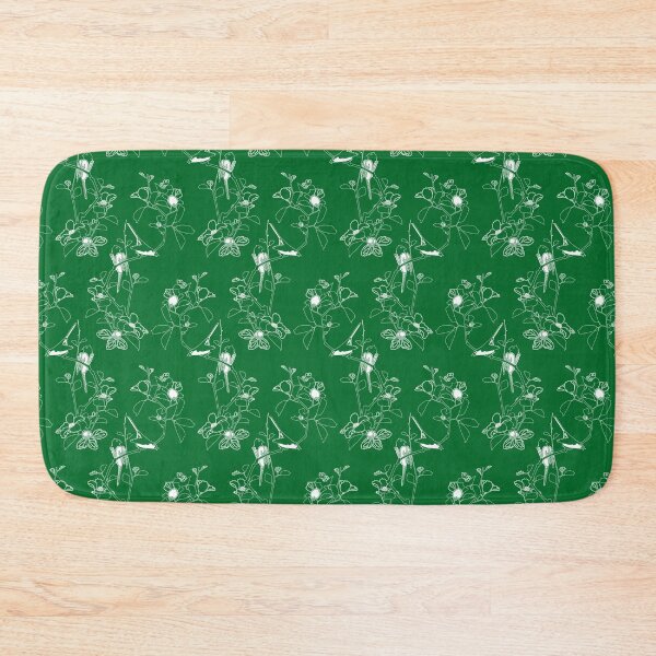 Item preview, Birds Pattern Green White designed and sold by Antava.