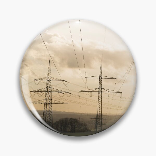 Item preview, Electricity pylons in the sunset designed and sold by Markus Holsträter.