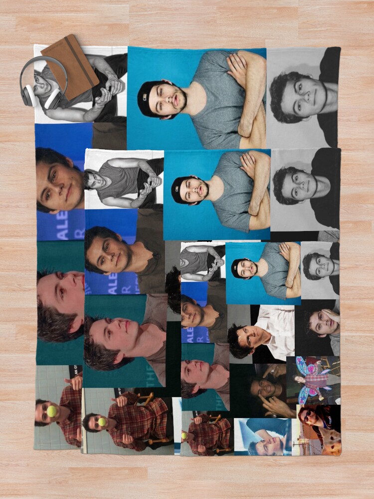 "Dylan O'Brien pic collage" Throw Blanket for Sale by Mysticks04