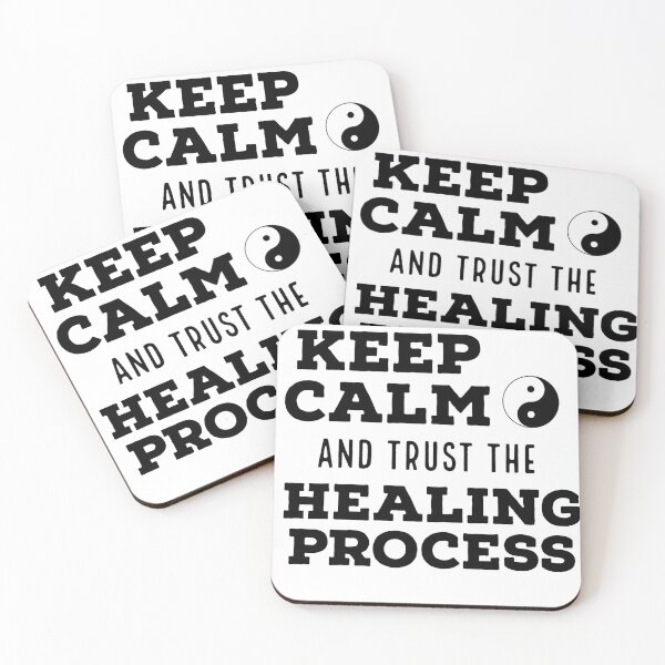 Item preview, Keep Calm and Trust the Healing Process  designed and sold by AwesomeWorld1.