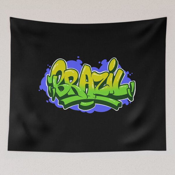 Item preview, Brazil Graffiti designed and sold by Tusegraff.