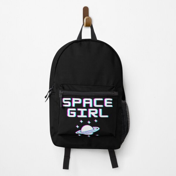 Item preview, Space Girl - Astronomy - Planet - Stargazer Glitch Lunar Design designed and sold by Burnt Sugar Art + Design.