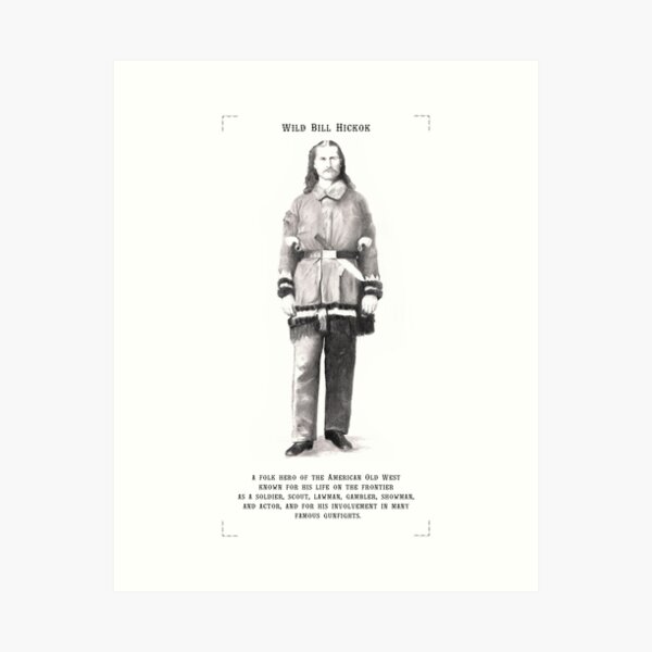 Item preview, Wild Bill Hickok designed and sold by thepencilartist.