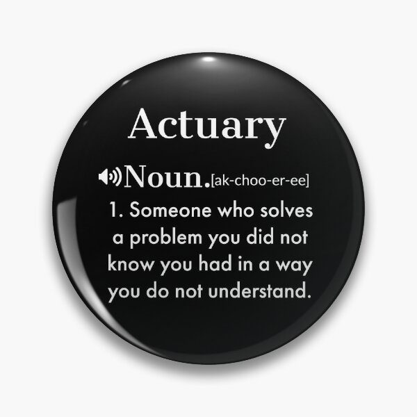 Item preview, Actuary definition  designed and sold by AwesomeWorld1.