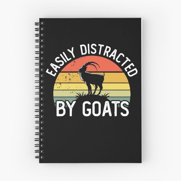 Item preview, Easily distracted by goats designed and sold by noahs-shop.