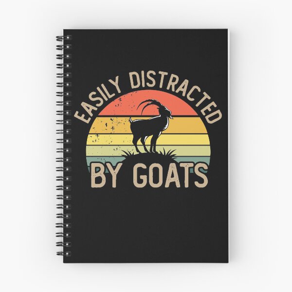 Item preview, Easily distracted by goats designed and sold by noahs-shop.