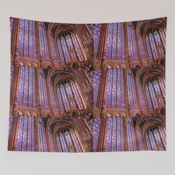 Item preview, Addicted to Paris Stained Glass Holy Chapel designed and sold by thegraypocket.