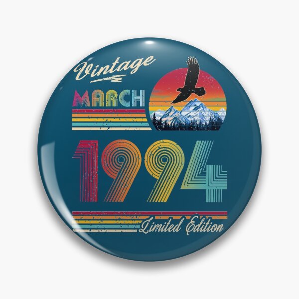 Item preview, Vintage March 1994 Birthday designed and sold by GreenSplash.