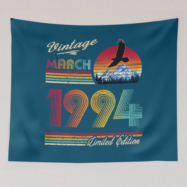 Item preview, Vintage March 1994 Birthday designed and sold by GreenSplash.