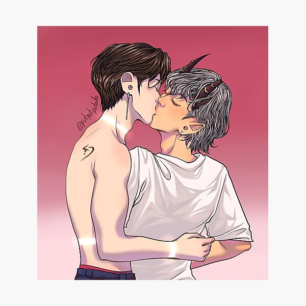 Item preview, Markhyuck – 'Demon kisses'  designed and sold by putputpotato.