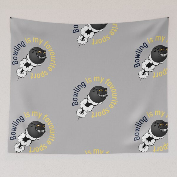 Item preview, Bowling Is My Favourite Sport designed and sold by SportyDogShop.