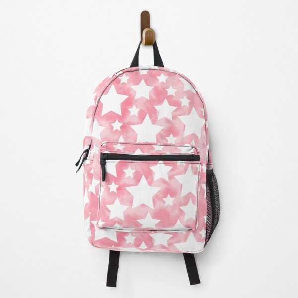 Item preview, Coral Star Pattern - Watercolor Background designed and sold by VvdVenDesign.