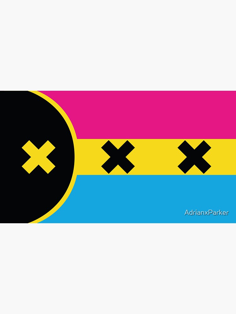 "Pansexual DSMP L'Manburg MCYT " Sticker for Sale by AdrianxParker