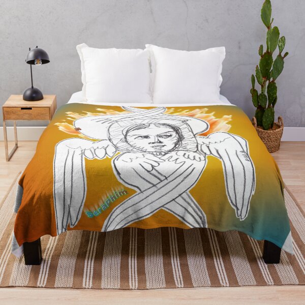 Item preview, Seraphim - The Fire Angel (drawing by ACCI) designed and sold by VanyssaGraphics.