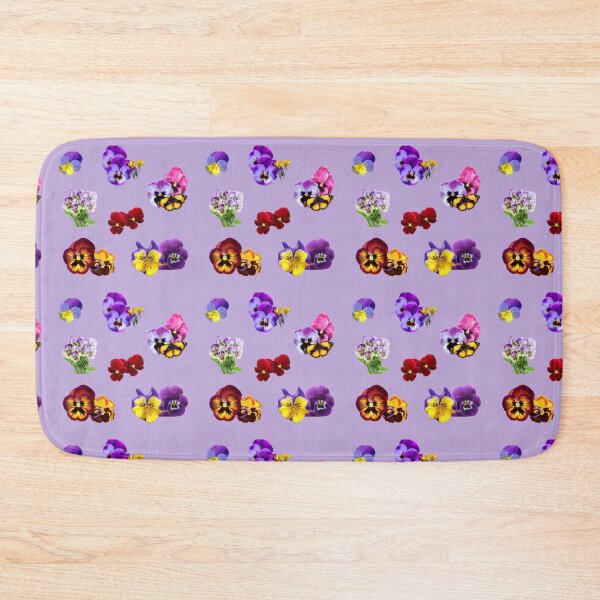 Item preview, Colorful Pansies Garden Collage with Butterfly designed and sold by silviaol.