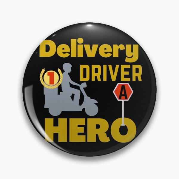 Item preview, delivery driver a HERO for I designed and sold by dalypdesign.