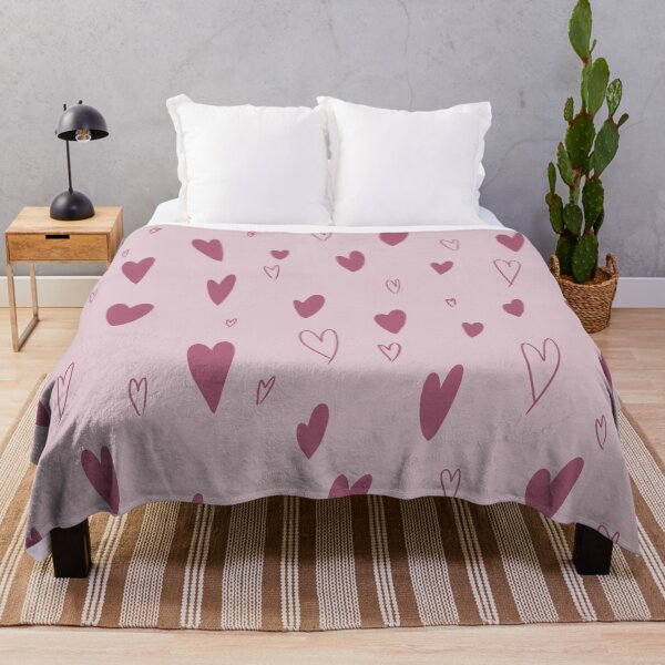 Item preview, Pink Hearts Minimalist Drawing designed and sold by Linlera.