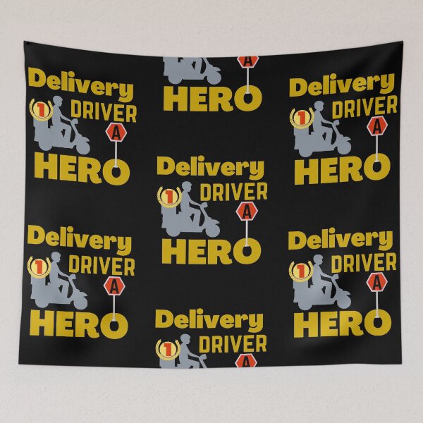 Item preview, delivery driver a HERO for I designed and sold by dalypdesign.