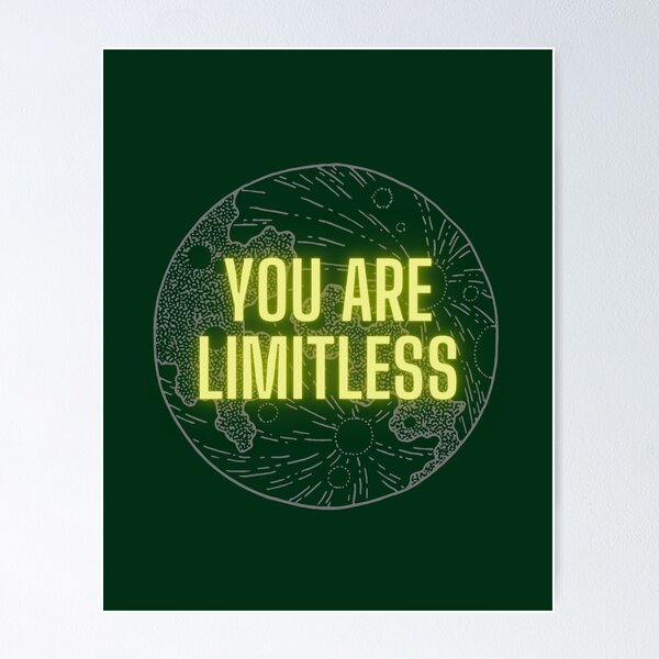 Item preview, You are Limitless Moon Design designed and sold by Nita Sophian.