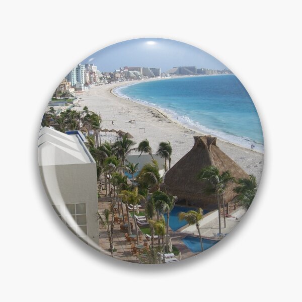 Item preview, Cancun Beach, Hotel Zone, Mexico designed and sold by StrongJourneys.