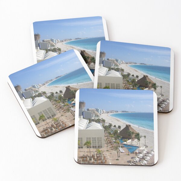 Item preview, Cancun Beach, Hotel Zone, Mexico designed and sold by StrongJourneys.